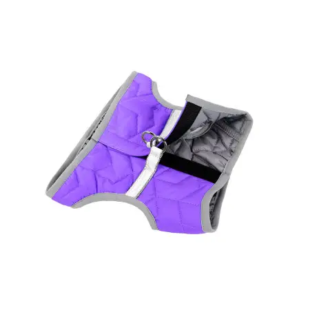 Шлея мягкая AiryVest ONE, размер S1 фиолетовый