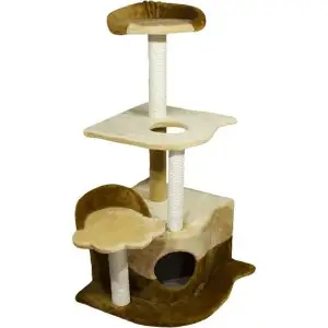 Дряпка Lucky Pet будиночок сезалевий "Парадайз", 120х57х57см
