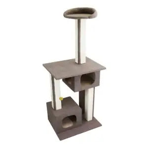 Дряпка Lucky Pet будинок "Говерла" коричневий, 57х44х129см