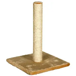 Flamingo Polset Small ФЛАМІНГО ПОЛСЕТ СМОЛ стовпчик кігтеточка для котів , Бежевий, 29х29х39 см