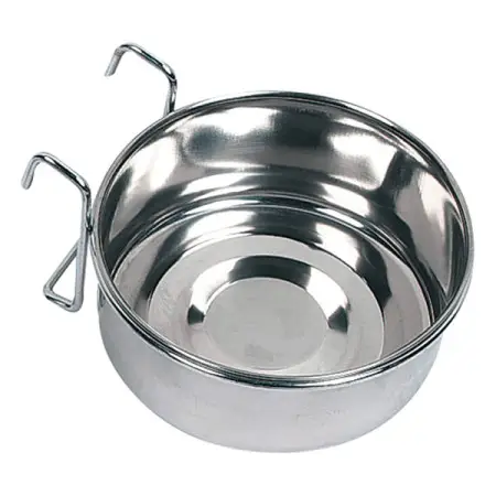 Flamingo Feeder With Hook ФЛАМІНГО годівниця для кроликів, морських свинок, середніх папуг, навісна з гачками , 600 мл