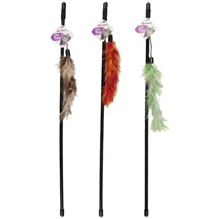 Flamingo Feather Boa ФЛАМІНГО БОА вудка з пір’ям, іграшка для котів
