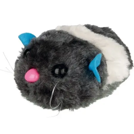 Іграшка Trixie Миша хутряна для котів, вібруюча, 7-10 см