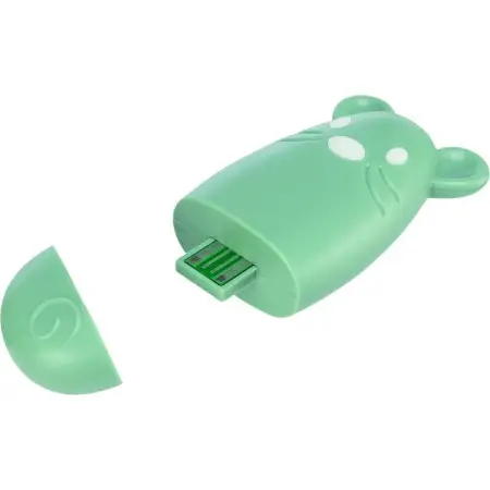 Іграшка Trixie Лазерна указка для котів пластик USB 7 см світло-зелена