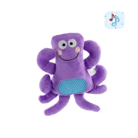 AGrizZzly 0105 Мягкая игрушка Осьминог, (17х18х6 см)