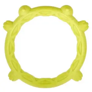 AGrizZzly 0525 Іграшка Кільце-Жабка L, зелена, (23,5х22,8х3 см)