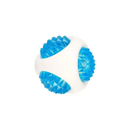 AGrizZzly 9819 Іграшка світлова LED-м'яч біло-синій