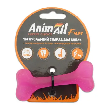 AnimAll Фан 88104 Кость 8 см фиолетовая