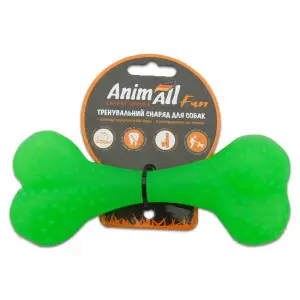 AnimAll Фан 88125 кістка 15 см зелена