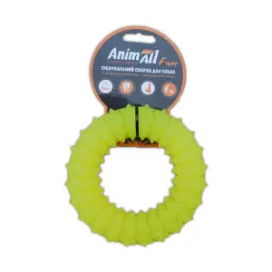 AnimAll Фан 88151 кільце з шипами 12 см жовте
