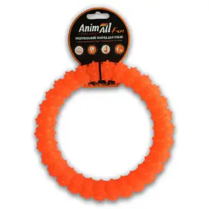 AnimAll Фан 88157 кільце з шипами 20 см помаранчеве