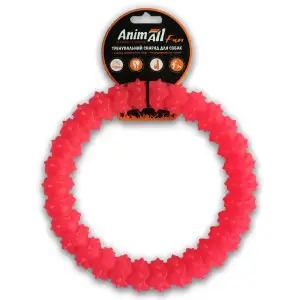 AnimAll Фан 88158 кільце з шипами 20 см коралове
