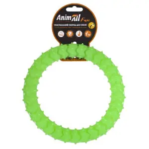 AnimAll Фан 88160 кільце з шипами 20 см зелене