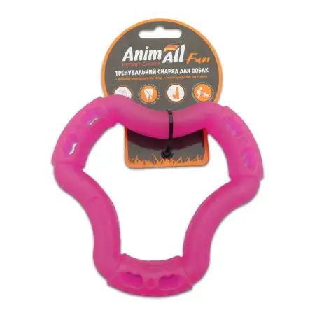 AnimAll Фан 88214 кільце 6 сторін 15 см фіолетове