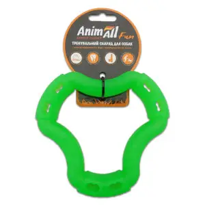 AnimAll Фан 88215 кільце 6 сторін 15 см зелене