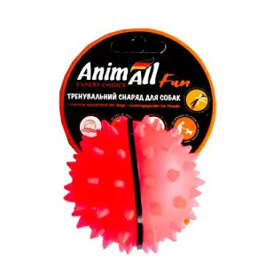 AnimAll Фан м'яч каштан 7 см кораловий