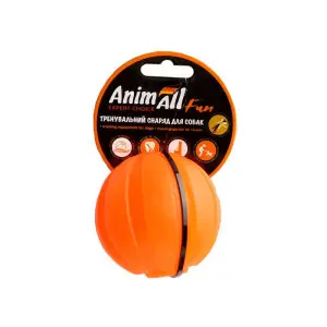 AnimAll Фан м'яч тренувальний 5 см помаранчевий