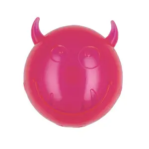 AnimAll Fun м'яч чортик з пищалкою 75 мм рожевий
