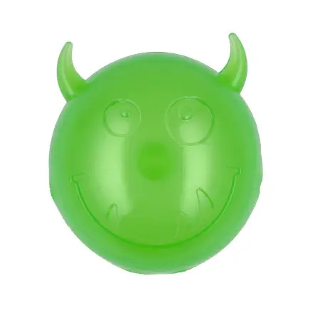 AnimAll Fun м'яч чортик з пищалкою 75 мм зелений
