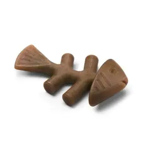 Benebone Fishbone Salmon іграшка міцна для гризіння Рибна кістка, зі смаком лосося, розмір LARGE, для собак вагою до 40 кг