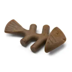 Benebone Fishbone Salmon іграшка міцна для гризіння Рибна кістка, зі смаком лосося, розмір MEDIUM, для собак вагою до 27 кг