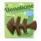 Benebone Fishbone Salmon іграшка міцна для гризіння Рибна кістка, зі смаком лосося, розмір MEDIUM, для собак вагою до 27 кг