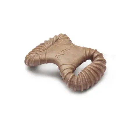 Benebone Puppy Pack набір з 2 іграшок для гризіння (Дентал кістка+Важіль), зі смаком бекону, для цуценят вагою до 7 кг