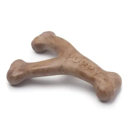 Benebone Puppy Wishbone Bacon іграшка для гризіння Важіль, зі смаком бекону, розмір SMALL, для цуценят вагою до 13 кг