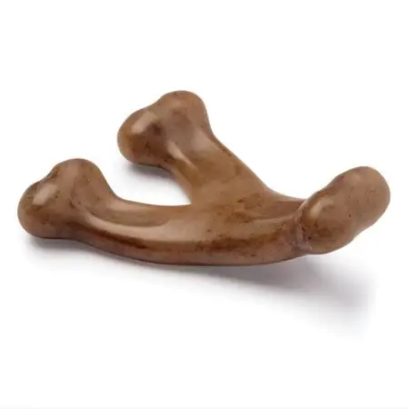 Benebone Tiny 2-Pack набір з 2 міцних іграшок для гризіння (Дентал кістка+Важіль), зі смаком бекону, для собак вагою до 7 кг