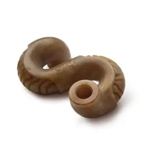 Benebone Tripe Bone Beef іграшка міцна для гризіння Черево, зі смаком яловичого рубця, розмір SMALL, для собак вагою до 13 кг