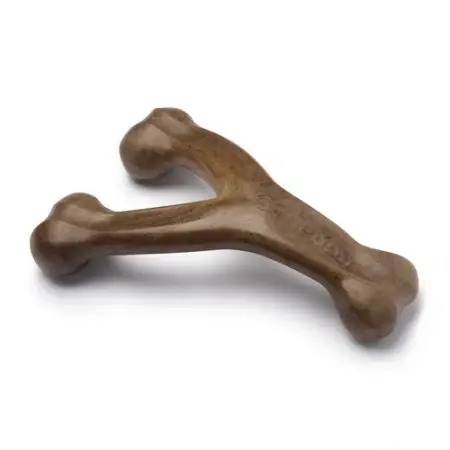 Benebone Wishbone Bacon іграшка міцна для гризіння Важіль, зі смаком бекону, розмір GIANT, для собак вагою до 54 кг