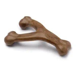 Benebone Wishbone Bacon іграшка міцна для гризіння Важіль, зі смаком бекону, розмір LARGE, для собак вагою до 40 кг