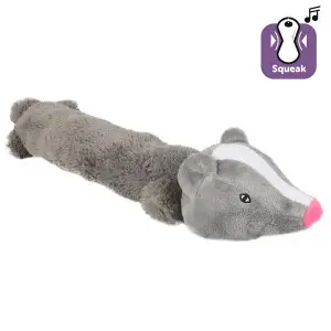 Flamingo Badger ФЛАМІНГО БАРСУК м’яка іграшка з пищалкою для собак