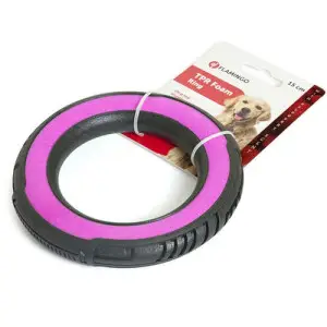 Flamingo Foam Livia Ring ФЛАМІНГО КІЛЬЦЕ іграшка для собак M Рожевий