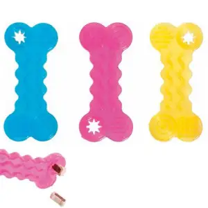 Flamingo Good4Fun Bone ФЛАМІНГО ГУД ФО ФАН КІСТКА ДЛЯ ЛАСОЩІВ іграшка для собак, TPR-гума