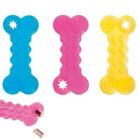 Flamingo Good4Fun Bone ФЛАМІНГО ГУД ФО ФАН КІСТКА ДЛЯ ЛАСОЩІВ іграшка для собак, TPR-гума