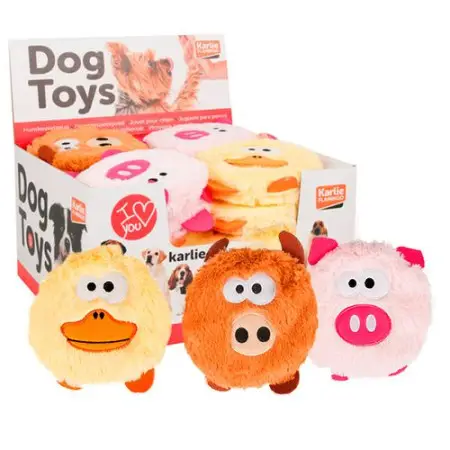 Flamingo Plush Head Duck Pig Wild ФЛАМИНГО УТКА Свинья КАБАН мягкая игрушка с пищалкой для собак