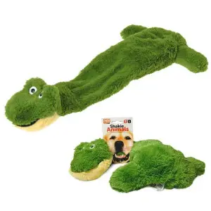 Flamingo Shaky Frog ФЛАМІНГО ЖАБА м’яка іграшка для собак 50 см