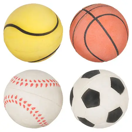 Flamingo Sport Ball ФЛАМИНГО СПОРТИВНЫЙ МЯЧ резиновая игрушка для собак, диаметр 6,3 см