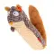 Іграшка для собак Білка з пищалкою GiGwi Plush Friendz, текстиль, 29 см