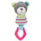 Іграшка Trixie Junior Ведмідь для собак, з кільцем зі звуком, 23 см (текстиль/плюш)