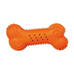 Игрушка Trixie Косточка со звуком для собак, 11 см (резина)