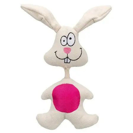 Игрушка Trixie Кролик с пищалкой для собак, 29 см (текстиль)