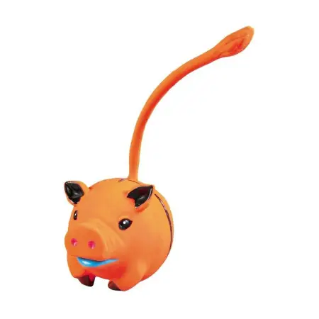 Игрушка Trixie круглая с хвостом для собак, d:6 см (латекс)