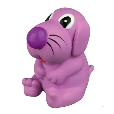Игрушка Trixie Собака с пищалкой для собак, 8 см (латекс)