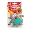 Іграшка для собак Ведмідь з пищалкою GiGwi Plush Friendz, текстиль, 10 см