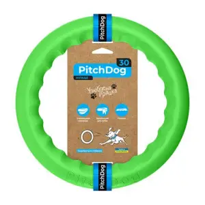 Кільце для апортировки PitchDog30, діаметр 28 см, салатовий