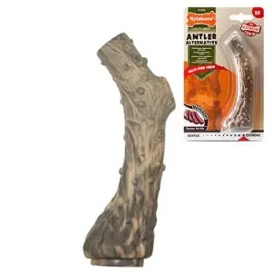 Nylabone Extreme Chew Antler НІЛАБОН РІГ ОЛЕНЯ жувальна іграшкаM, для собак до 16 кг, смак оленини