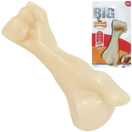 Nylabone Extreme Chew Big Bone НІЛАБОН БІГ БОУН жувальна іграшка XXL, для собак від 23 кг, смак яловичини