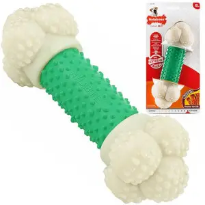 Nylabone Extreme Chew Double Action НІЛАБОН ПОДВІЙНА ДІЯ жувальна іграшка XL, для собак від 23 кг, смак бекону